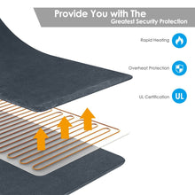 Load image into Gallery viewer, Electric Heated Throw Blanket