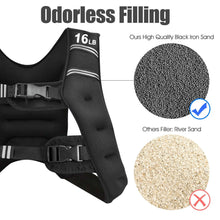 Load image into Gallery viewer, 16LBS Workout Weighted Vest
